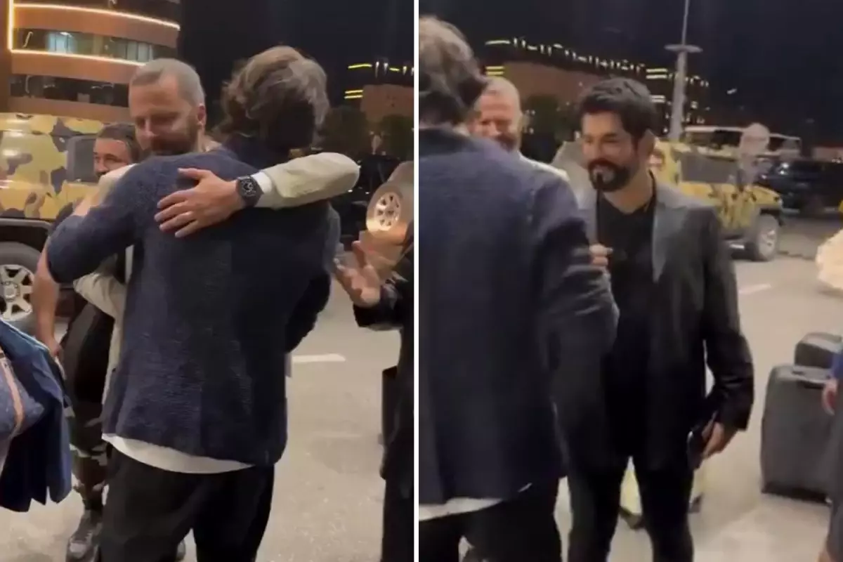 Burak Özçivit'e soğuk duş! Herkese sarılıp bir tek onu es geçti