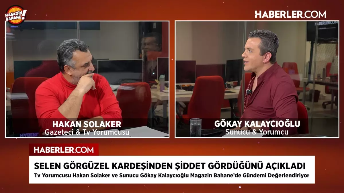 Magazin Bahane'de Hamdi Alkan ve Selen Görgüzel'in boşanma protokolü gündem oldu